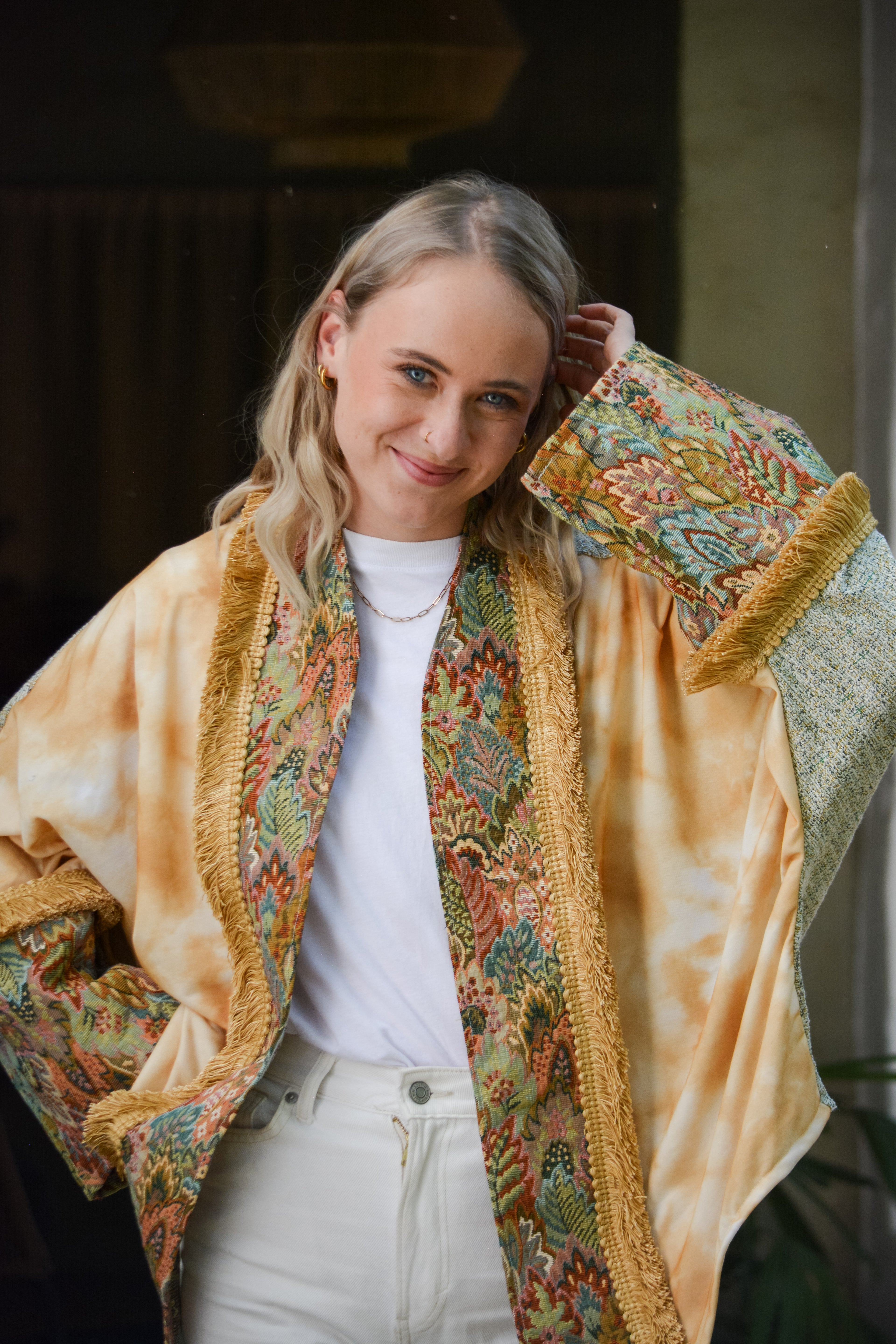 Tapestry Tie Dye Sweater