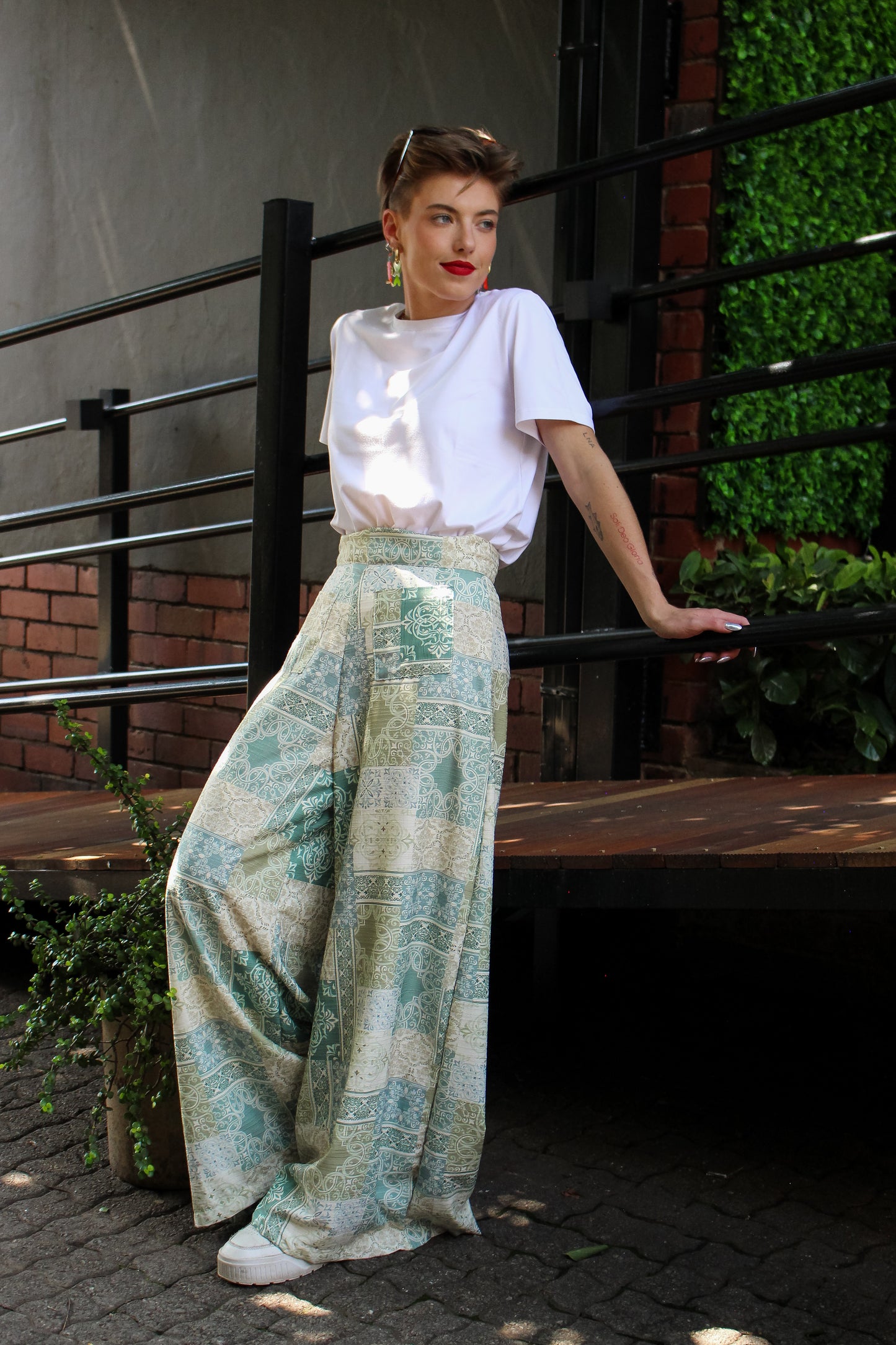 Oceana Cowgirl  Wide-Leg Pants