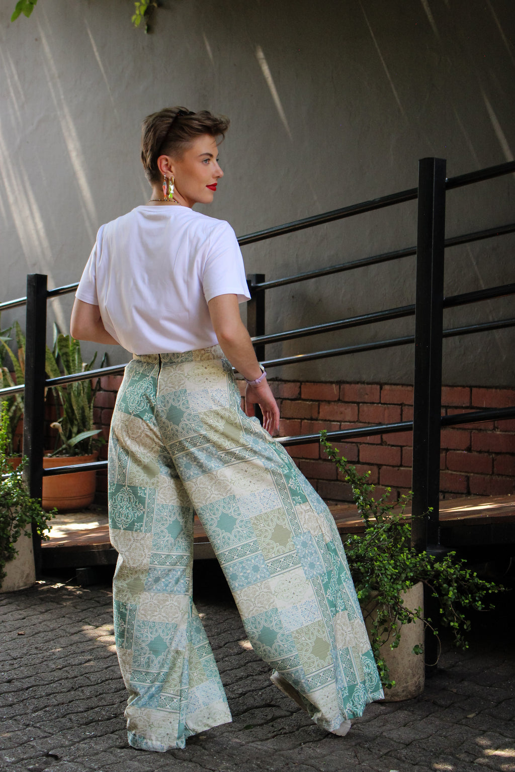 Oceana Cowgirl  Wide-Leg Pants