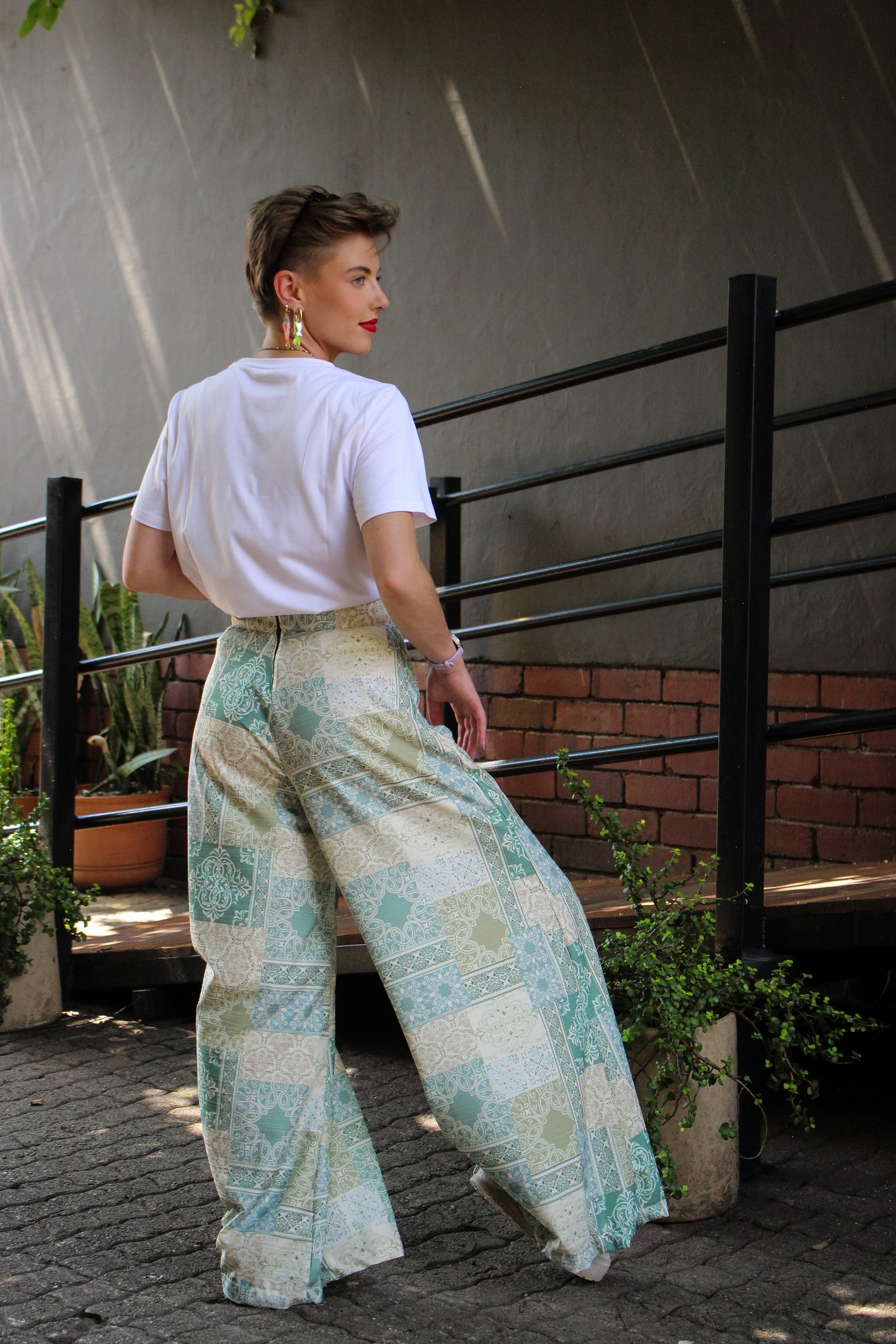 Oceana Cowgirl  Wide-Leg Pants