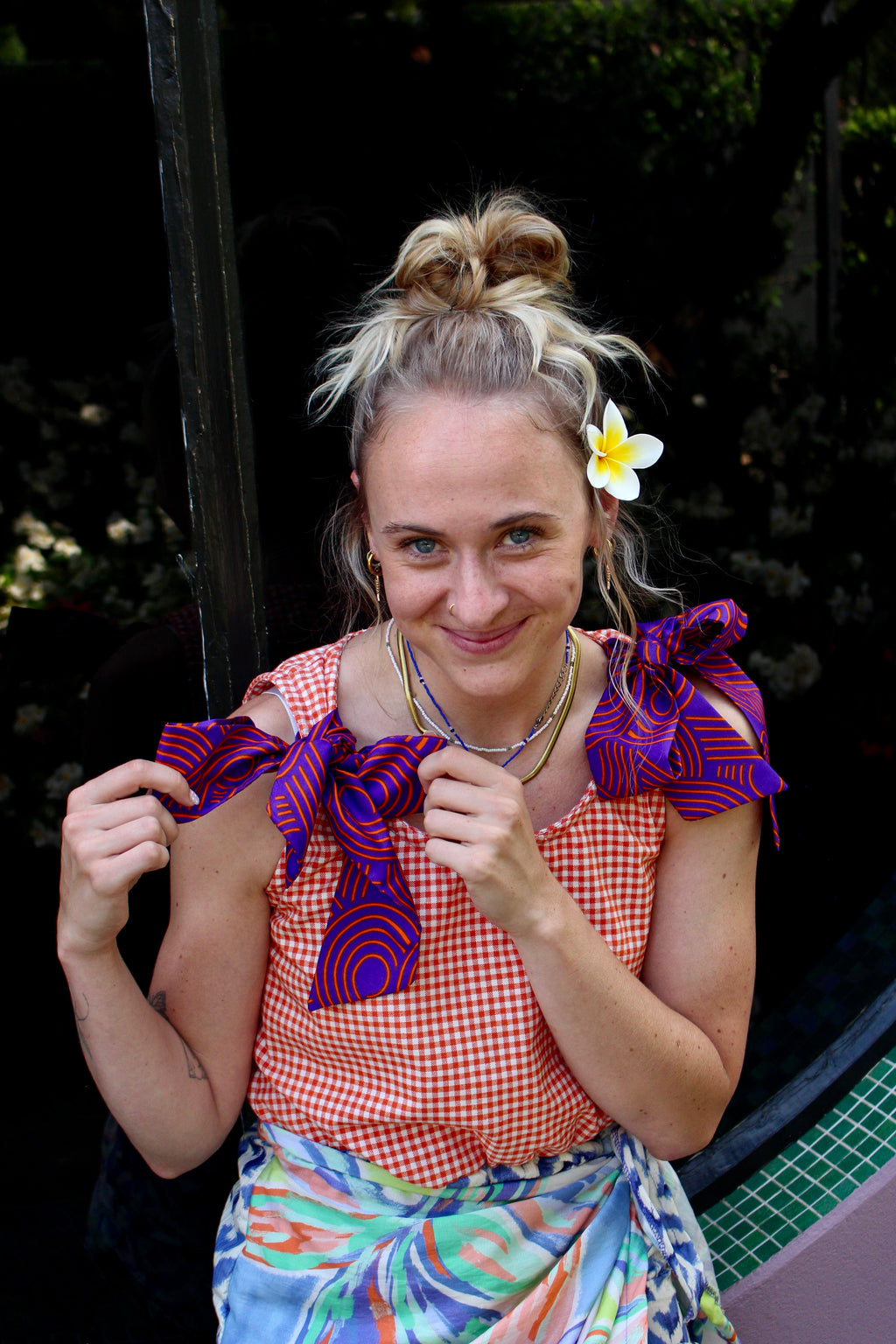 Sunshine and sneakers dress