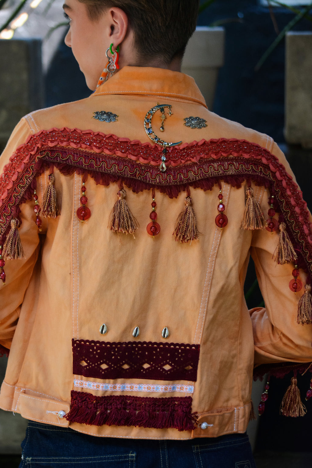 Sunset Dreams Bespoke Denim Jacket