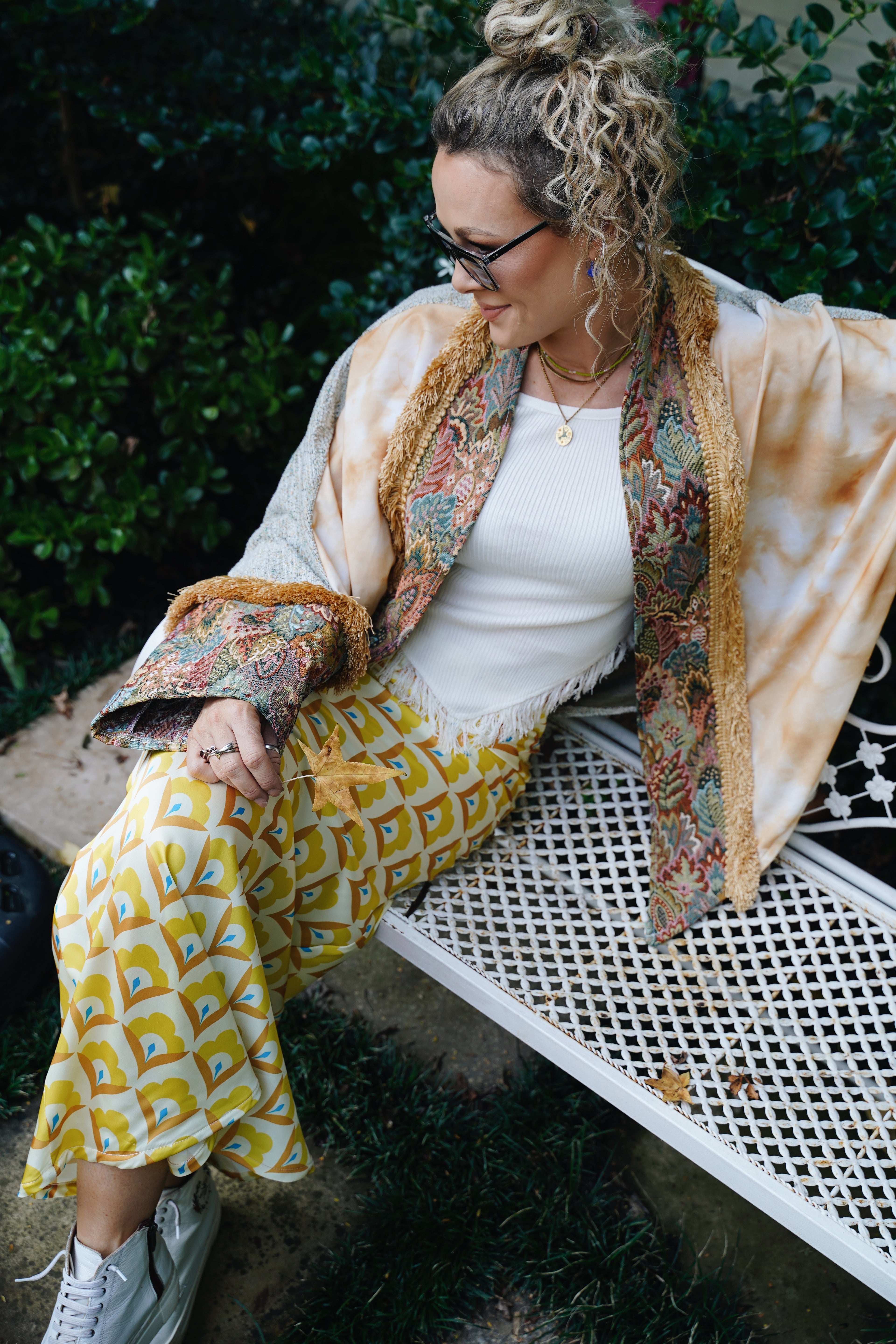 Tapestry Tie Dye Sweater