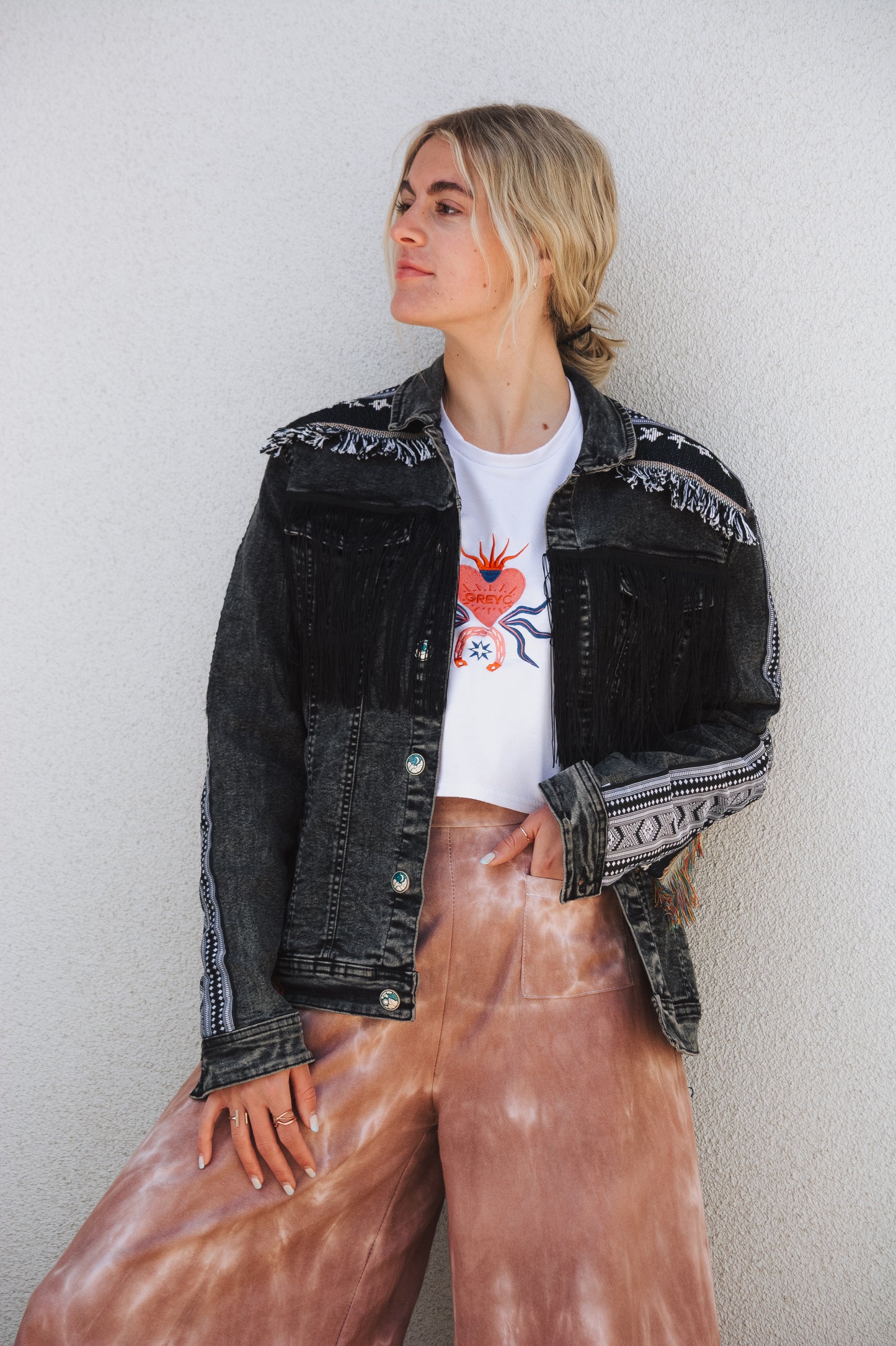 The Luna Wave Denim Jacket